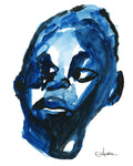 Blue Study 8x10 Print