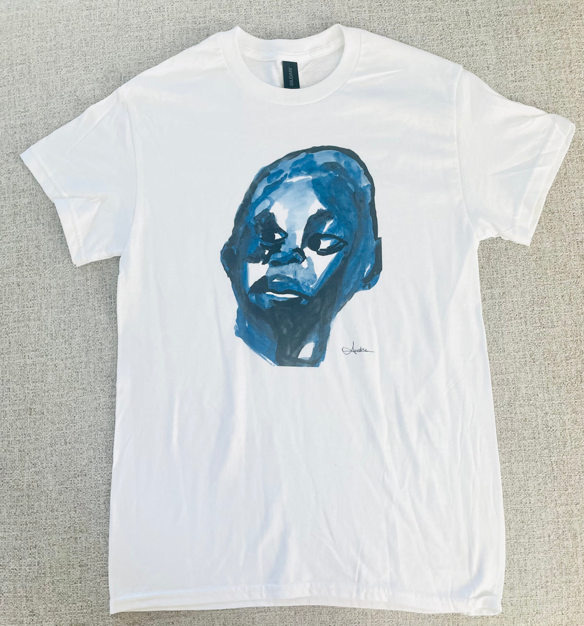 Blue Study Adult T-Shirt
