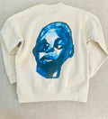 Blue Study Adult Crewneck Sweatshirt