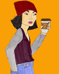 Coffee Break 8x10 Print