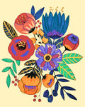 Fall Floral Bunch 8x10 inch Print