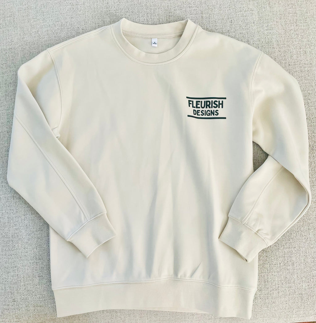 Blue Study Adult Crewneck Sweatshirt