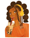 Rhythm & Boba 8x10 inch Print