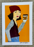 Coffee Break Greeting Card