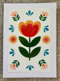 Swedish Tulip Greeting Card