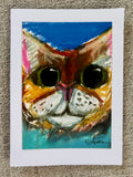 Cat Greeting Card