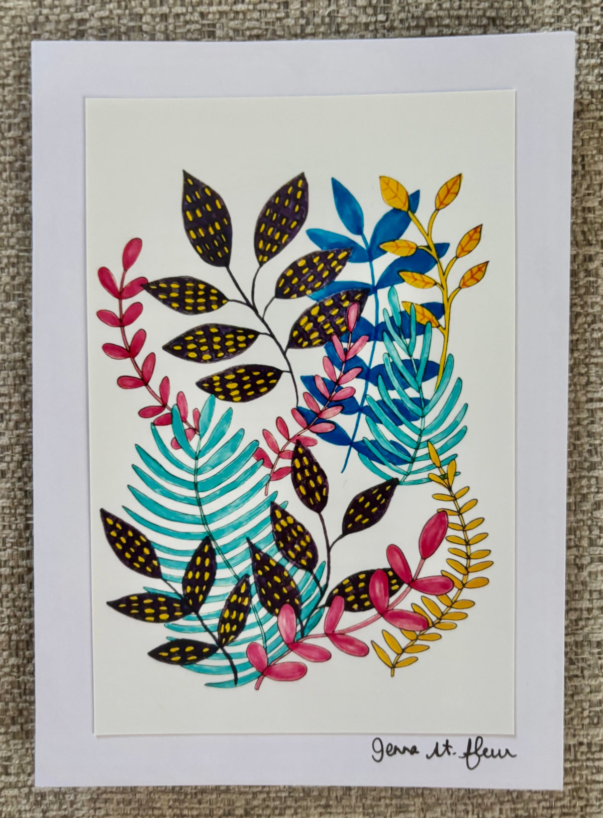 White Ferns Greeting Card