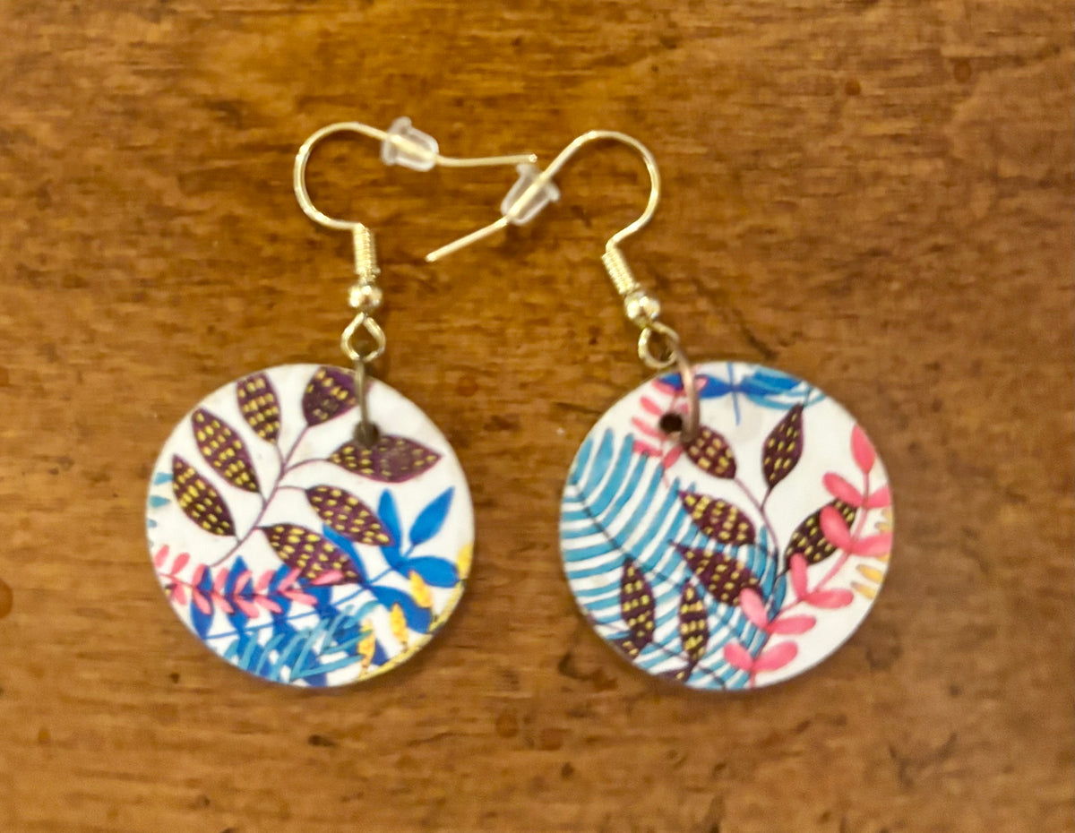 White Ferns Earrings