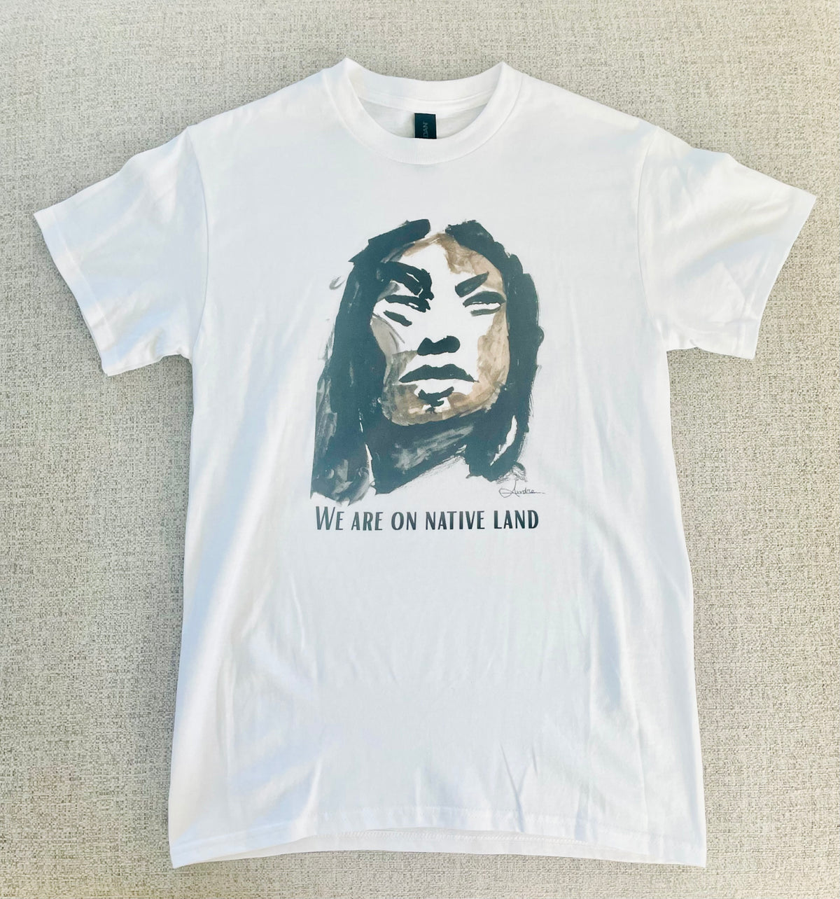 We Are on Native Land Adult T-Shirt